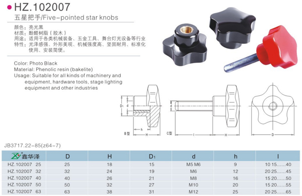 五星把手